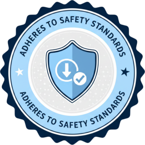 Adheres to safety standards